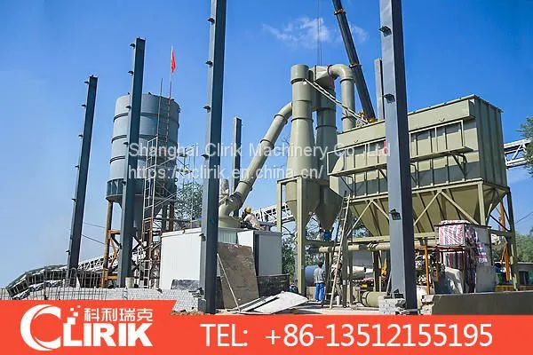 Clirik линия производства молотильной машины для карбоната кальция  008613512155195