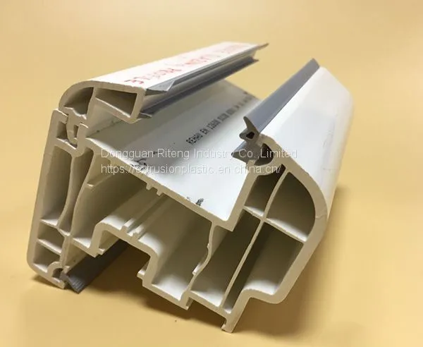 PVC Door Frame,Plastic Extrusion Door Frame, Custom PVC Plastic Extrusion Profile,Plastic Extrusion PVC Profiles/Pipes photo-3